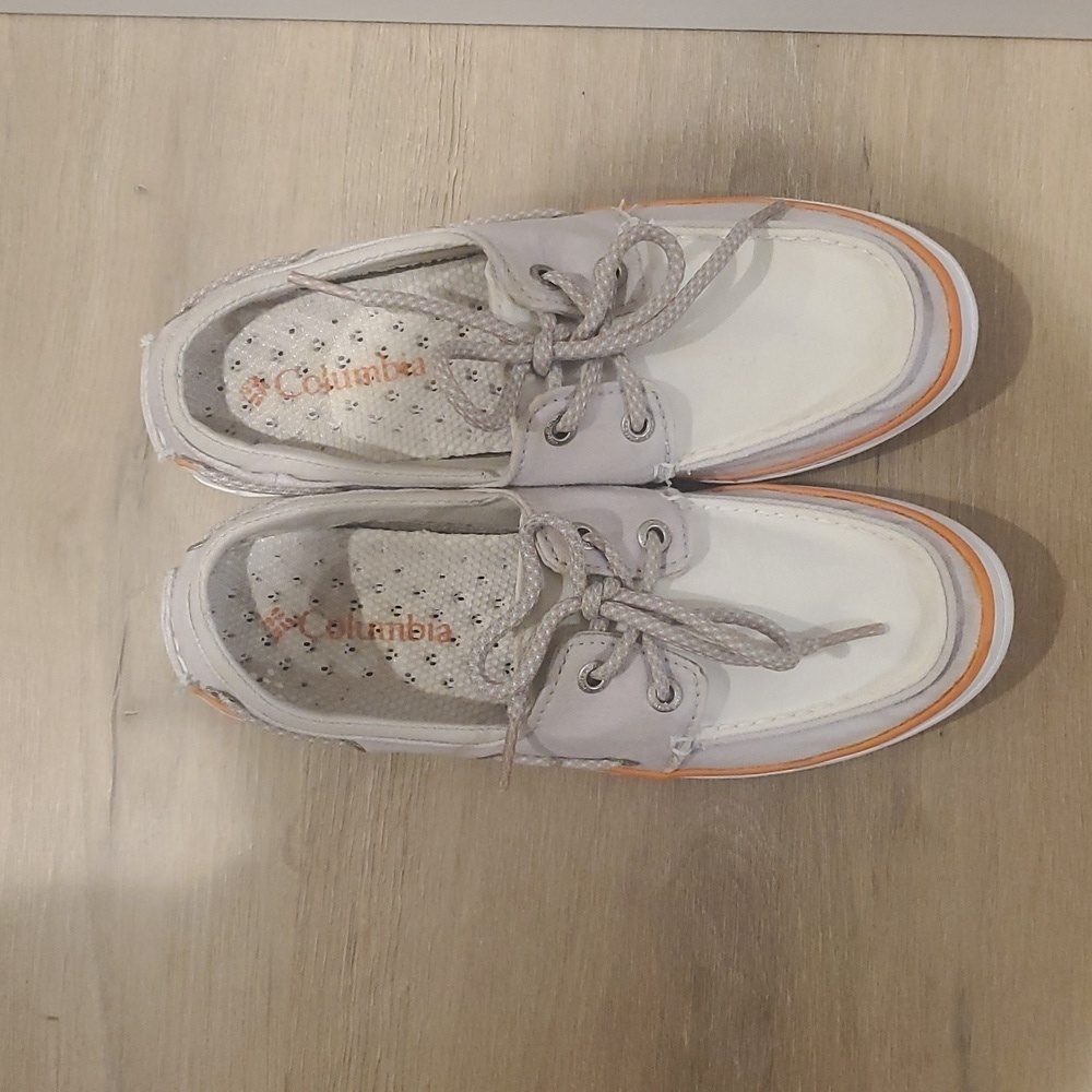 Columbia Women's Canvas Boat Shoes. Size 6. Pre-owned. - Picture 2 of 8